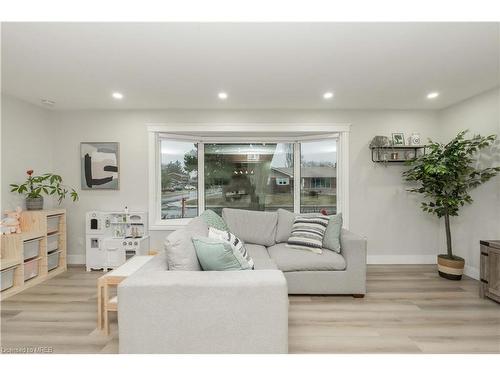 51 Delmar Drive, Hamilton, ON - Indoor Photo Showing Living Room