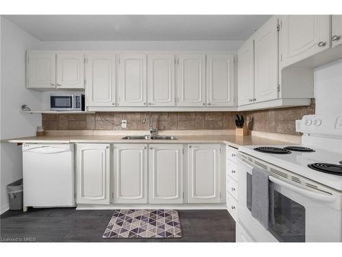 309-215 Glenridge Avenue, St. Catharines, ON - Indoor Photo Showing Kitchen With Double Sink