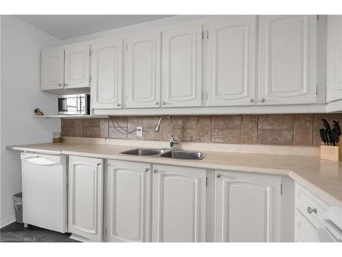 309-215 Glenridge Avenue, St. Catharines, ON - Indoor Photo Showing Kitchen With Double Sink
