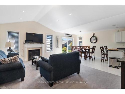 39 Lords Drive, Hastings, ON - Indoor Photo Showing Living Room With Fireplace