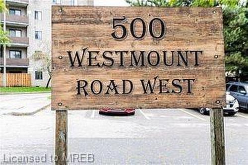 208-500 Westmount Road W, Kitchener, ON - Outdoor