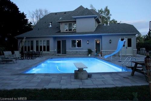 2411 Thorn Lodge Drive, Mississauga, ON - Outdoor With In Ground Pool With Deck Patio Veranda