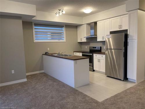 184 Wheat Lane, Kitchener, ON - Indoor Photo Showing Kitchen With Double Sink