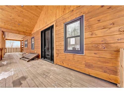 554A Old Diamond Lake Road, Bancroft, ON - Outdoor With Deck Patio Veranda With Exterior