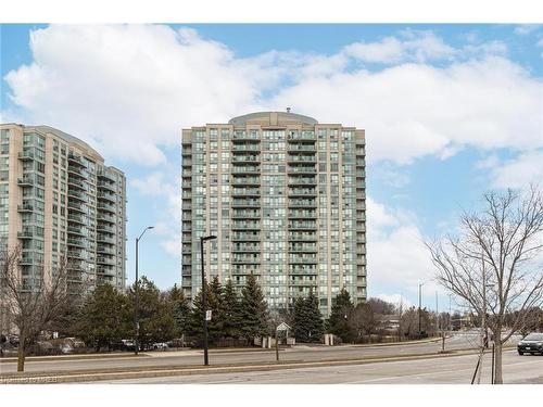 702-2545 Erin Centre Boulevard, Mississauga, ON - Outdoor With Balcony With Facade