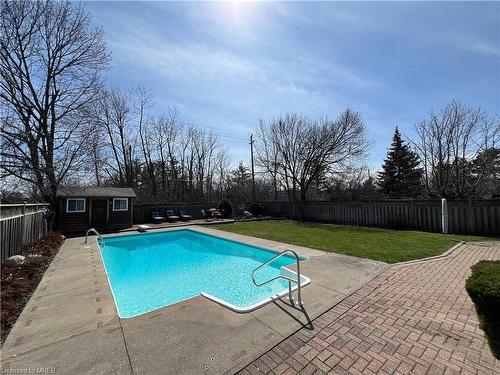 139 Elgin Drive, Brampton, ON - Outdoor With In Ground Pool With Backyard