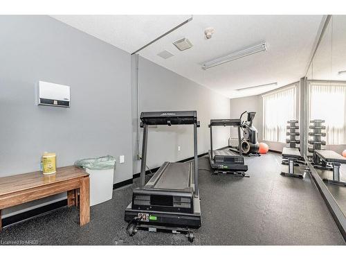808-255 Keats Way, Waterloo, ON - Indoor Photo Showing Gym Room