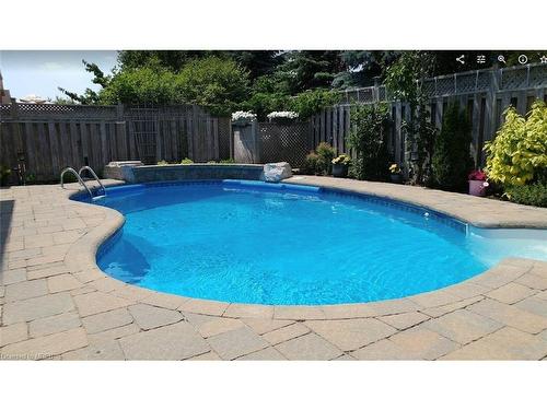 3263 Pringle Street, Mississauga, ON - Outdoor With In Ground Pool With Backyard