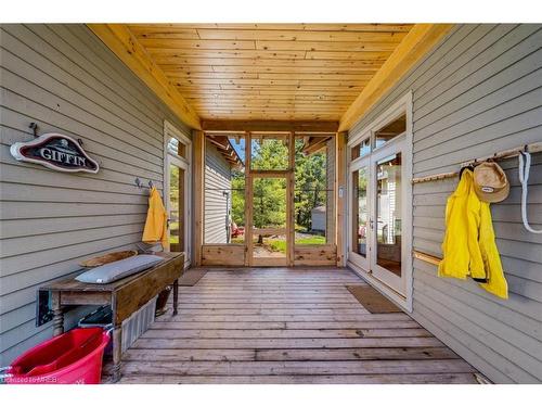 65 B321 Pt. Frying Pan Island, Parry Sound, ON - Outdoor With Deck Patio Veranda With Exterior