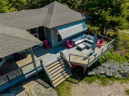 65 B321 Pt. Frying Pan Island, Parry Sound, ON - Outdoor With Deck Patio Veranda