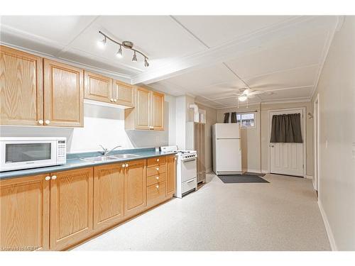 51 Fourth Street, Welland, ON - Indoor Photo Showing Kitchen With Double Sink