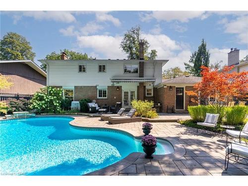 1123 Fair Birch Drive, Mississauga, ON - Outdoor With In Ground Pool With Deck Patio Veranda