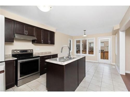 68 Treetops Boulevard, Cookstown, ON - Indoor Photo Showing Kitchen With Double Sink