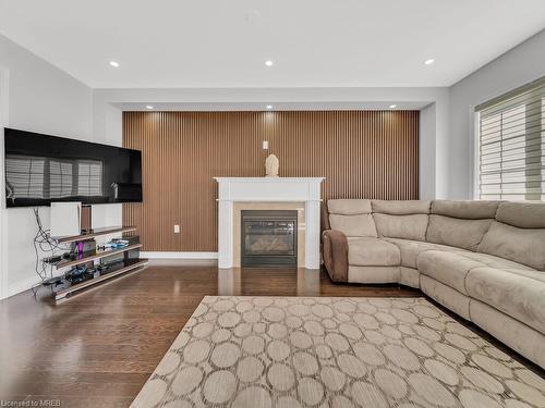 54 Maple Trail Road, Caledon, ON - Indoor Photo Showing Living Room With Fireplace