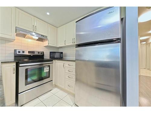 2201-9 George Street, Brampton, ON - Indoor Photo Showing Kitchen With Stainless Steel Kitchen