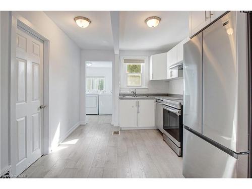 56 Cambridge Avenue, Hamilton, ON - Indoor Photo Showing Kitchen With Stainless Steel Kitchen