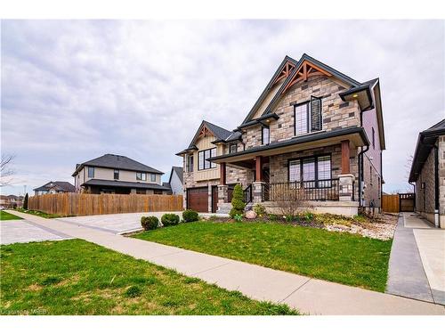 349 Munnoch Boulevard, Woodstock, ON - Outdoor With Deck Patio Veranda With Facade