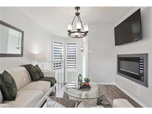 14 Silkwood Crescent, Brampton, ON - Indoor Photo Showing Living Room With Fireplace