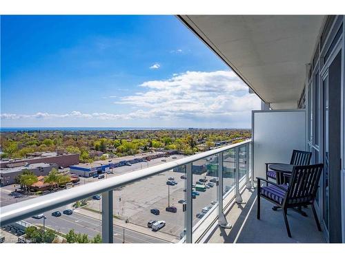 1107-65 Speers Road, Oakville, ON - Outdoor With Balcony With View With Exterior