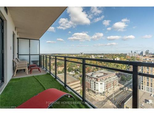 1712-181 King Street S, Waterloo, ON - Outdoor With Balcony With View With Exterior
