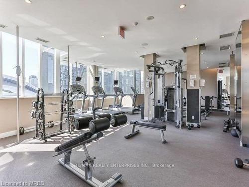 436-250 Wellington Street W, Toronto, ON - Indoor Photo Showing Gym Room