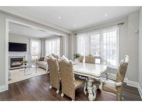 46 Millhouse Mews, Brampton, ON - Indoor With Fireplace