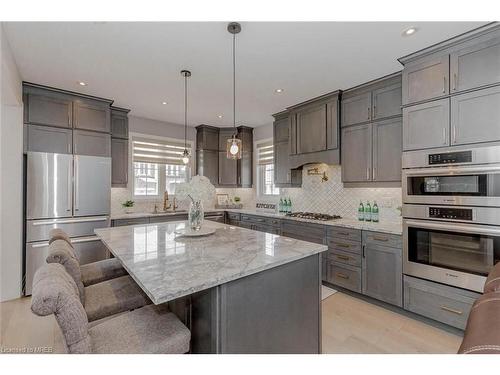 1203 Trudeau Drive, Milton, ON - Indoor Photo Showing Kitchen With Upgraded Kitchen