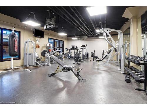 2303-150 Charlton Avenue E, Hamilton, ON - Indoor Photo Showing Gym Room