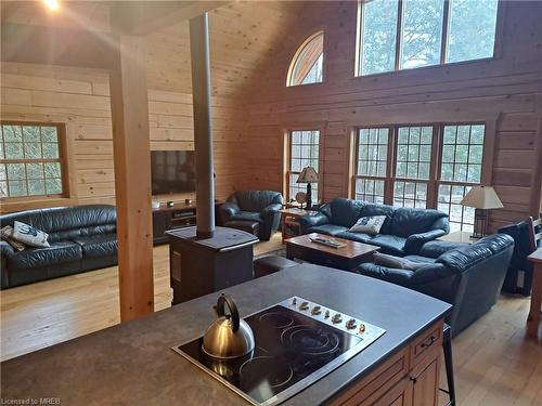 1450 Bob Lake Road, Minden Hills, ON - Indoor Photo Showing Living Room
