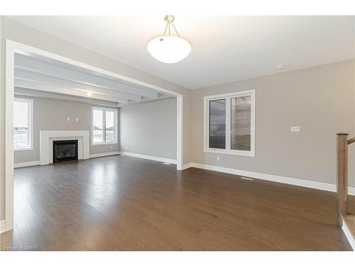 39 Sitler Street, Kitchener, ON - Indoor Photo Showing Living Room With Fireplace