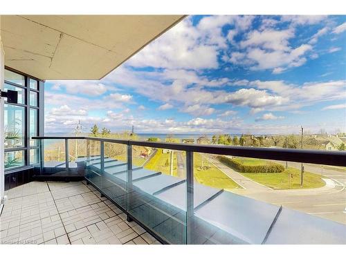 418-600 North Service Road, Stoney Creek, ON - Outdoor With Balcony With View With Exterior
