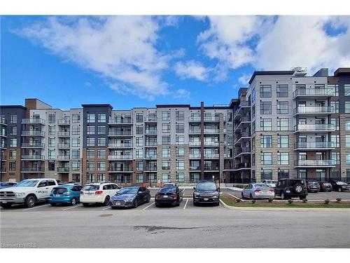 418-600 North Service Road, Stoney Creek, ON - Outdoor With Balcony With Facade