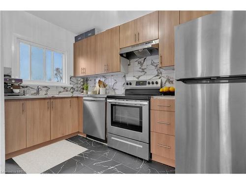 152 Terrace Hill Street, Brantford, ON - Indoor Photo Showing Kitchen With Stainless Steel Kitchen