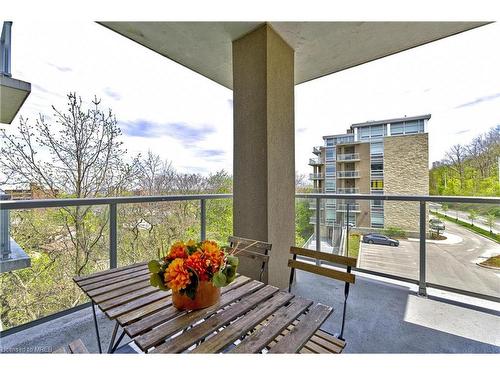 308-455 Charlton Avenue E, Hamilton, ON - Outdoor With Balcony With Exterior