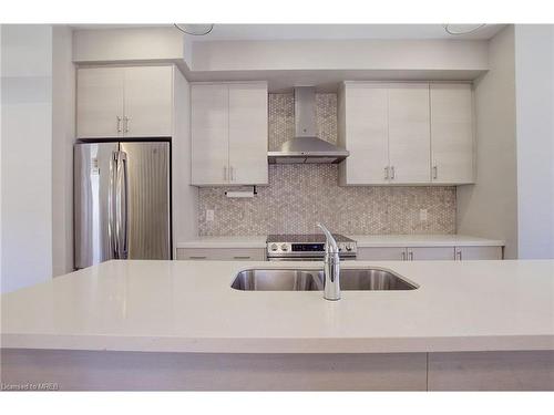 16 Mulhollard Lane, Ancaster, ON - Indoor Photo Showing Kitchen With Double Sink With Upgraded Kitchen