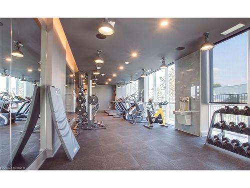 1112-1050 Main Street East, Halton, ON - Indoor Photo Showing Gym Room
