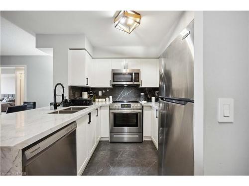 3005-4968 Yonge Street, Toronto, ON - Indoor Photo Showing Kitchen With Stainless Steel Kitchen With Double Sink