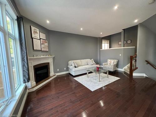1024 Alberni Road, Woodstock, ON - Indoor Photo Showing Living Room With Fireplace