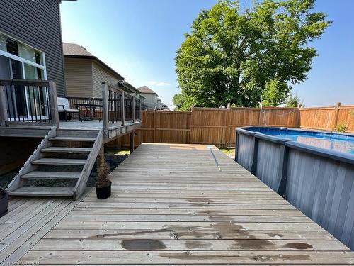 1024 Alberni Road, Woodstock, ON - Outdoor With Above Ground Pool