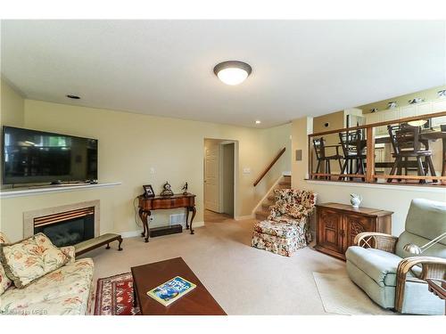56 Trott Boulevard, Collingwood, ON - Indoor Photo Showing Living Room With Fireplace