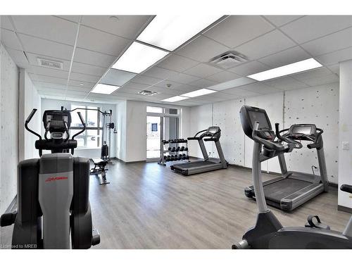 719-2486 Old Bronte Road, Oakville, ON - Indoor Photo Showing Gym Room