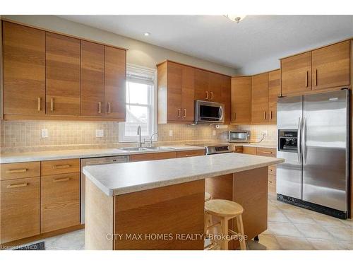 A-238 Woodhaven Road, Kitchener, ON - Indoor Photo Showing Kitchen With Double Sink