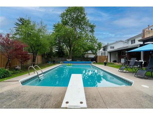 9 Fagan Drive, Halton Hills, ON - Outdoor With In Ground Pool With Backyard