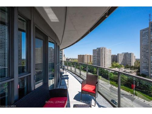 1002-60 Absolute Avenue, Mississauga, ON - Outdoor With Balcony With View With Exterior