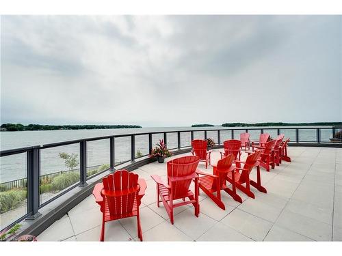 303-90 Orchard Point Road Road, Orillia, ON - Outdoor With Body Of Water With Balcony With View