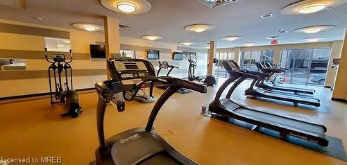 502-80 Absolute Avenue, Mississauga, ON - Indoor Photo Showing Gym Room