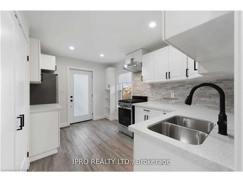 2-5 Maplewood Avenue, Hamilton, ON - Indoor Photo Showing Kitchen With Double Sink