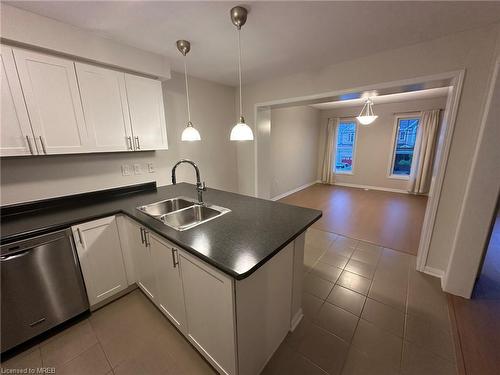 517 Cavanagh Lane, Milton, ON - Indoor Photo Showing Kitchen With Double Sink