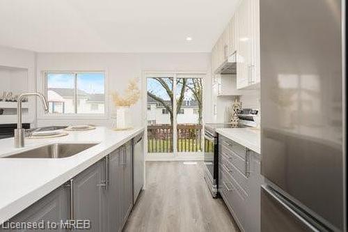 47 Stewart Maclaren Road, Georgetown, ON - Indoor Photo Showing Kitchen With Upgraded Kitchen