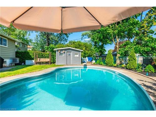 5290 Joel Avenue, Burlington, ON - Outdoor With In Ground Pool With Backyard With Exterior